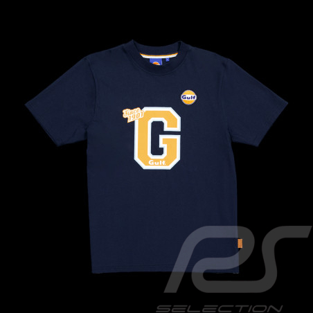 T-shirt Gulf Varsity Bleu Marine gu242tsm06-100 - Homme