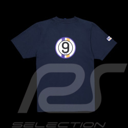 T-shirt Gulf Nr9 Classics Bleu Marine GU242TSM02-100 - Homme