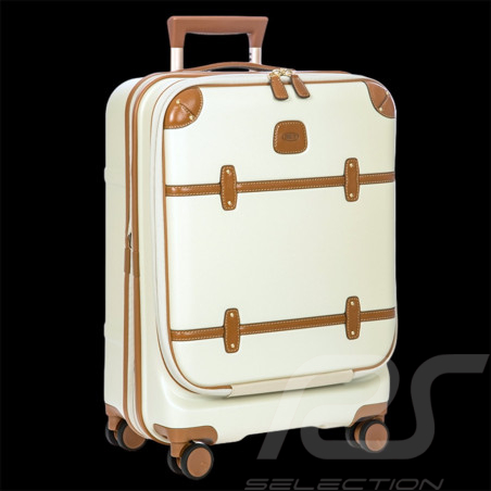 Trolley Bric's Bellagio 55cm Cabin Suitcase Laptop Beige Cream BBG38312.014