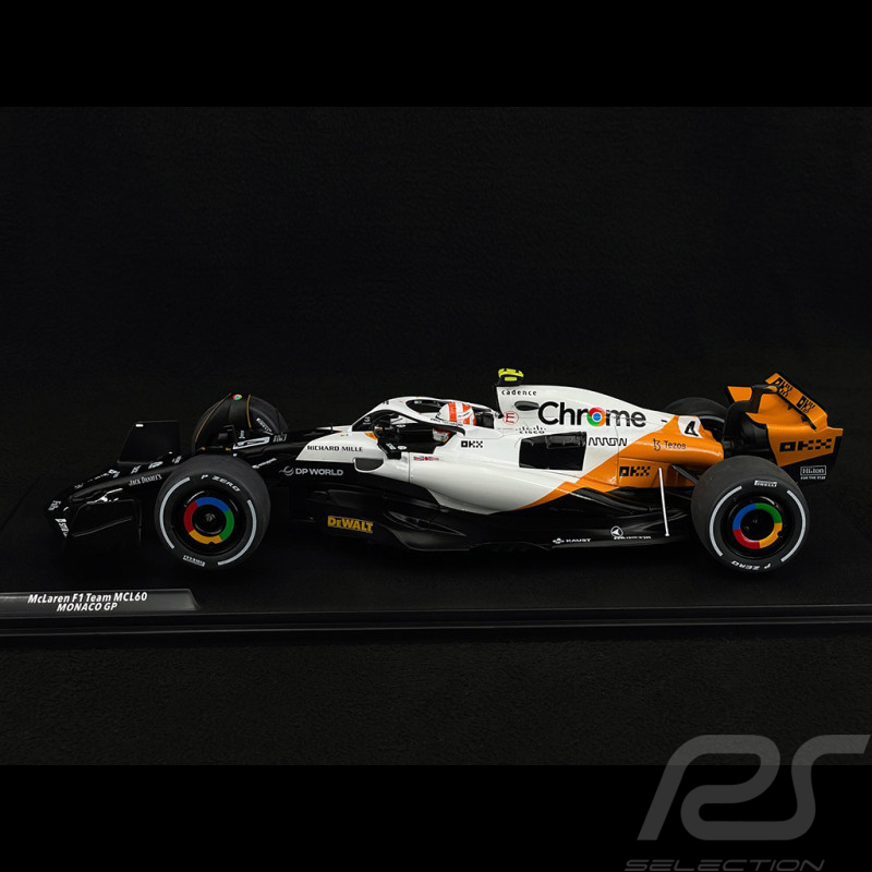 Lando Norris McLaren MCL60 N° 4 GP Monaco 2023 1/18 Solido S1811203