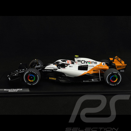 Lando Norris McLaren MCL60 N° 4 GP Monaco 2023 1/18 Solido S1811203