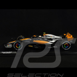 Lando Norris McLaren MCL60 N° 4 2ème GP Grande Bretagne 2023 F1 1/18 Solido S1811201