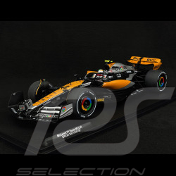 Lando Norris McLaren MCL60 N° 4 Platz 2. GP großbritannien 2023 F1 1/18 Solido S1811201