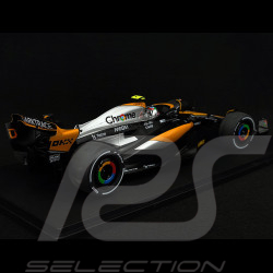Lando Norris McLaren MCL60 N° 4 2ème GP Grande Bretagne 2023 F1 1/18 Solido S1811201