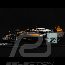 Lando Norris McLaren MCL60 N° 4 2ème GP Great Britain 2023 F1 1/18 Solido S1811201