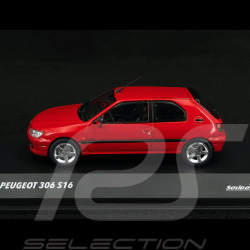 Peugeot 306 GTI S16 2002 Red 1/43 Solido S4311403