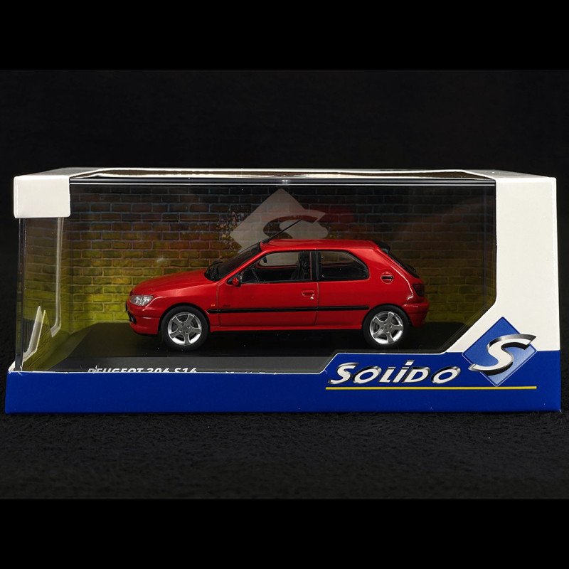 Peugeot 306 GTI S16 Rouge 2002 – Maquette Voiture 1:43 Collection, Modèle Détaillé De Collection