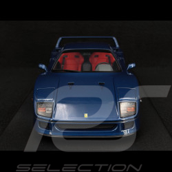 Ferrari F40 1987 Pozzi Blue 1/18 GT Spirit GT914