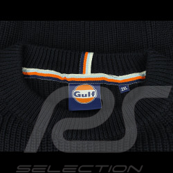 Pull Gulf type pêcheur col rond Bleu Marine GU242SWM01-100 - Homme