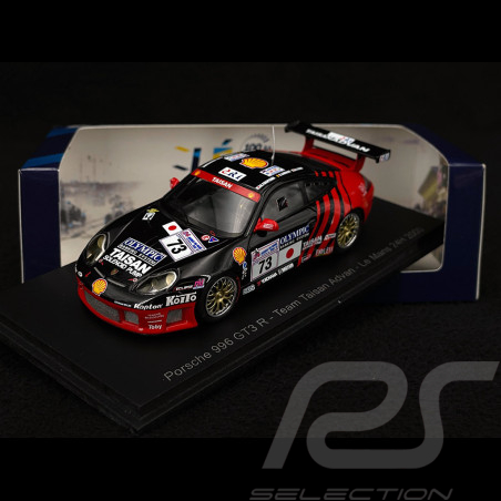 Porsche 911 GT3 R Type 996 n° 73 Vainqueur 24h Le Mans 2000 1/43 Spark S9939