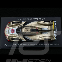 Porsche 963 n° 38 Hertz Jota 24h Le Mans 2023 1/64 Spark Y302