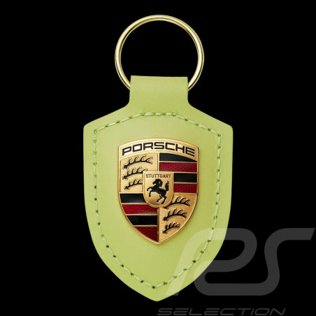 Porte-clés Porsche écusson Jaune Carthagène WAP0503570SWSA