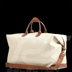 Sac Bric's Firenze Bellagio Sac de voyage Cabine en Cuir Beige Crème BBJ20202.014