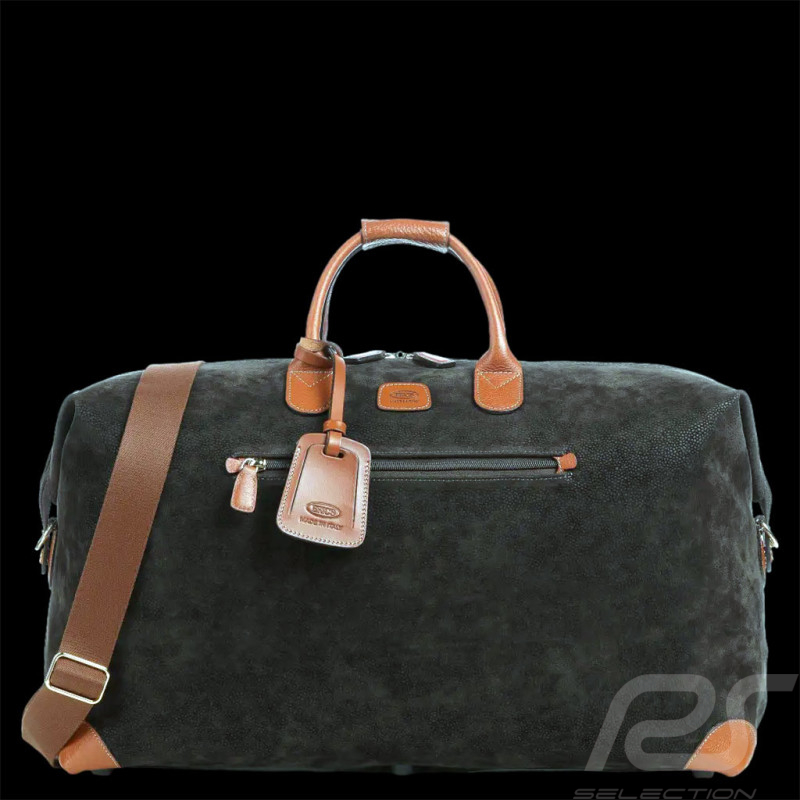 Tasche Bric's Life Bellagio Kabin-Reisetasche Leder Olivegrün BLF20202.378