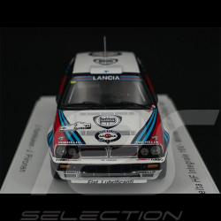 Lancia Delta HF Integrale 16V n° 2 Vainqueur Rallye Finlande 1991 1/43 Spark S9010