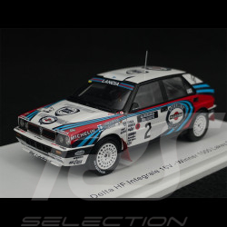 Lancia Delta HF Integrale 16V n° 2 Vainqueur Rallye Finlande 1991 1/43 Spark S9010