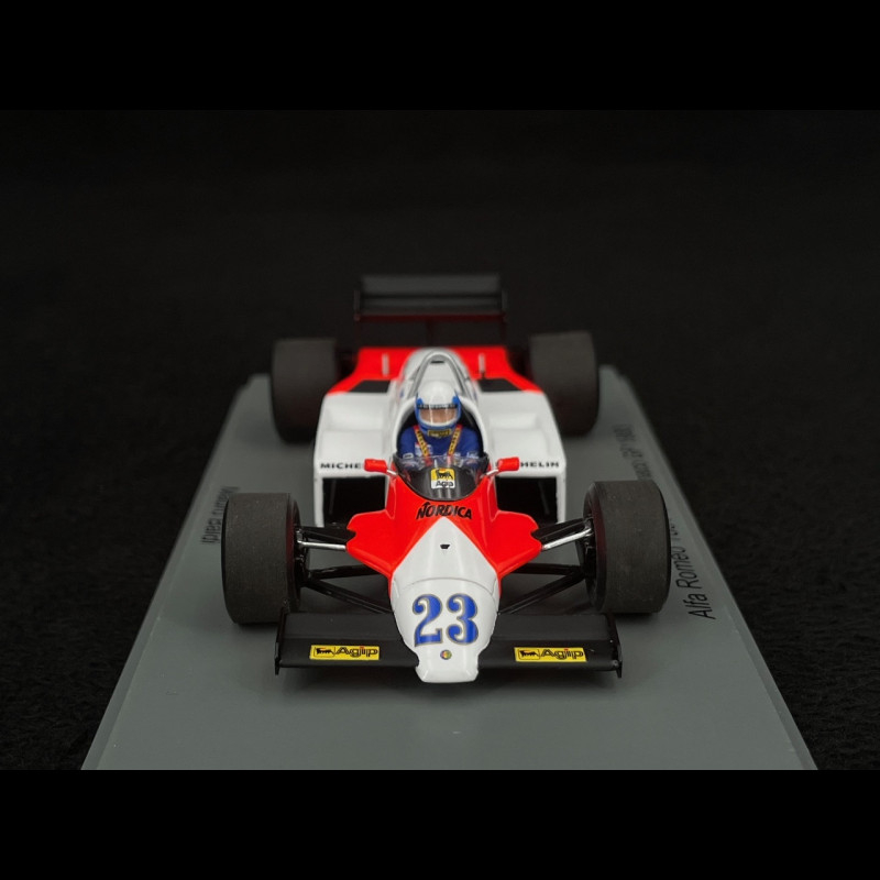 SPARK, ALFA ROMEO 183T #23 5ème GP Pays-Bas 1983 M.BALDI, échelle 1/43