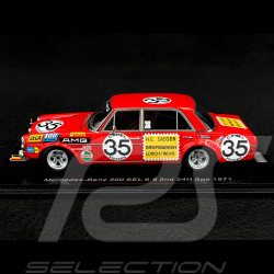 Mercedes-AMG 300 SEL 6.8 n° 35 2. 24h Spa 1971 1/43 Spark 100SPA08