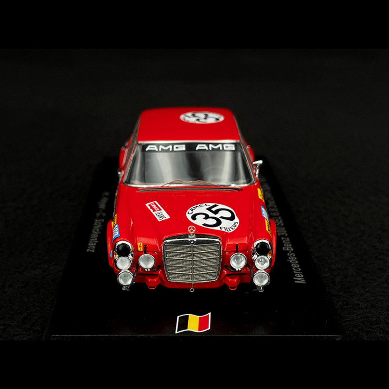 Voiture Miniature Mercedes-Benz 300 SEL 6,8 Saisonfinale 1971 - 1/18 Minichamps - Rare