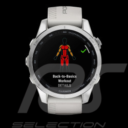 Montre connectée Porsche Smartwatch Argent Garmin Epix Pro WAP0609010RSMW