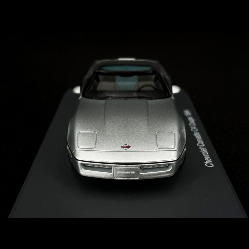 Maquette 1/43 Chevrolet Corvette America 4 Portes 1980 Argentée - Modèle En Résine ESVAL, Collection Voiture