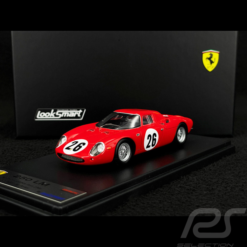 Ferrari 250LM n° 26 Vainqueur 1000km Paris 1966 1/43 LookSmart LSRC127