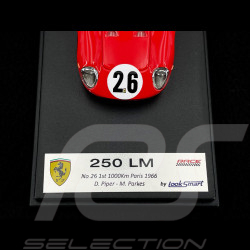 Ferrari 250LM n° 26 Vainqueur 1000km Paris 1966 1/43 LookSmart LSRC127