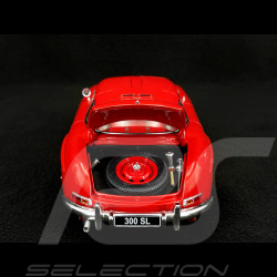 Mercedes-Benz 300 SL Gullwing 1957 Rouge 1/18 Schuco 450060100