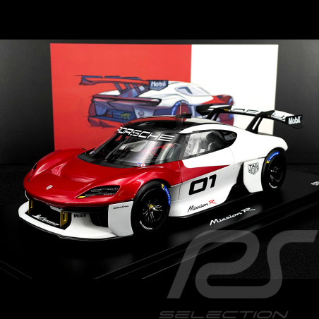 Porsche Mission R 2021 Blanc / Rouge 1/18 Spark WAP0218020P0MR