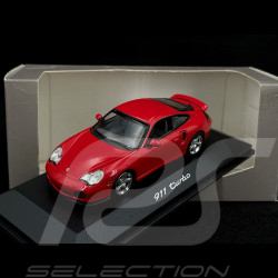 Porsche 996 Turbo 2000 indian red 1/43 Minichamps WAP02006410