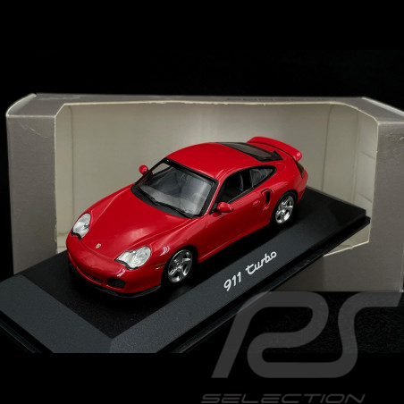 Porsche 996 Turbo 2000 indian red 1/43 Minichamps WAP02006410