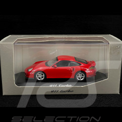 Porsche 996 Turbo 2000 indian red 1/43 Minichamps WAP02006410