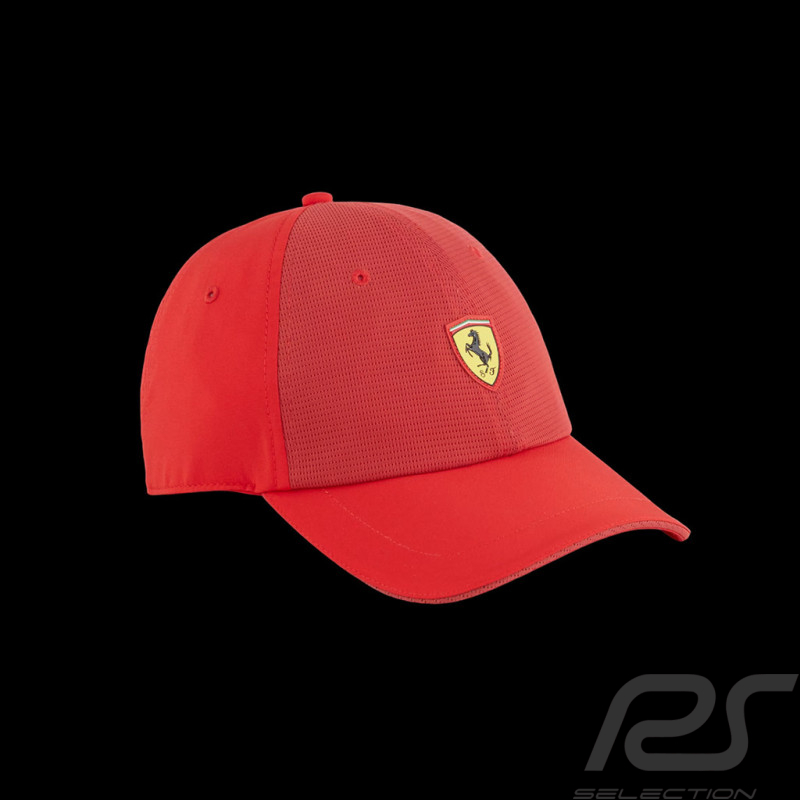 Casquette Ferrari écusson Rouge Rosso Corsa 025536-01