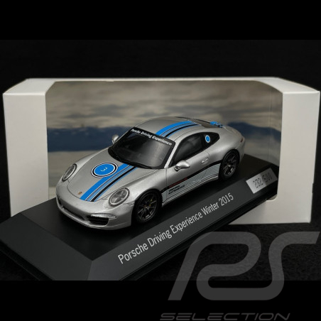 Porsche 991 Carrera 2S Driving Experience Hiver 2015 argent 1/43 Spark WAX20140012