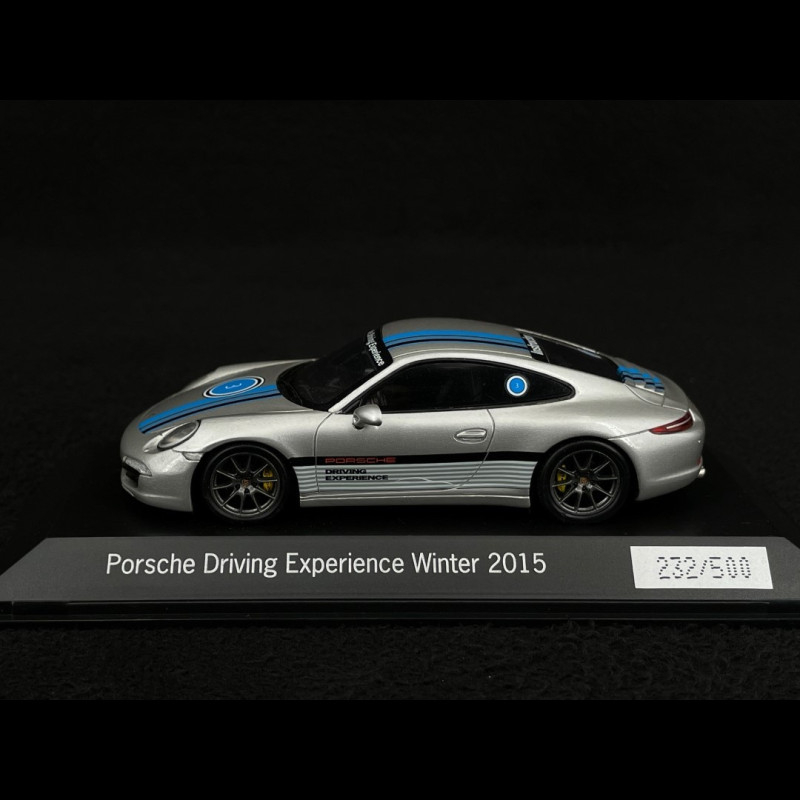 Modèle Réduit Porsche 911 991 II R Coupé 2015 - Spark 1/43, Argent - Neuf En Boîte