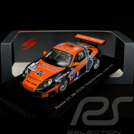 Porsche 911 GT3 RS type 996 Le Mans 2001 n° 75 Perspective Racing 1/43 Spark S4761