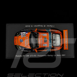 Porsche 911 GT3 RS type 996 Le Mans 2001 n° 75 Perspective Racing 1/43 Spark S4761