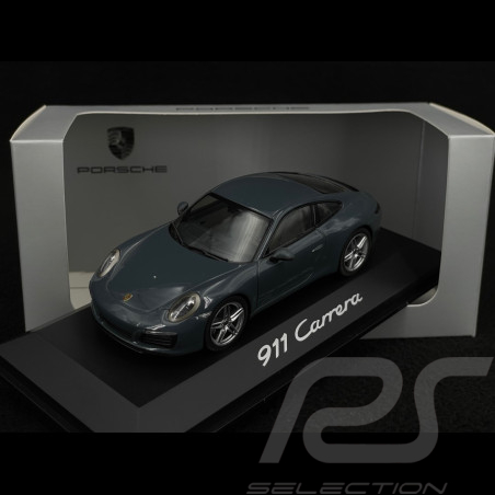 Porsche 911 Carrera type 991 phase II 2015 bleu graphite 1/43 Herpa WAP0201160G