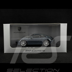 Porsche 911 Carrera type 991 phase II 2015 bleu graphite 1/43 Herpa WAP0201160G