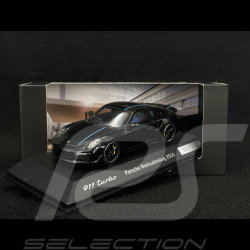 Porsche 991 Turbo 2016 schwarz Werksabholung 1/43 Spark WAX02022016