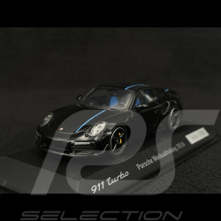 Porsche 991 Turbo 2016 schwarz Werksabholung 1/43 Spark WAX02022016