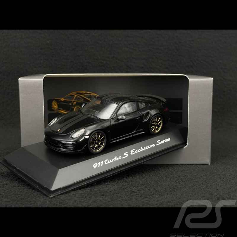 Porsche 911 Turbo S Exclusive Series 991 2017 noir 1/43 Spark WAP0209050J