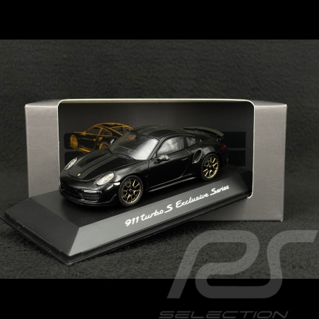 Porsche 911 Turbo S Exclusive Series 991 2017 black 1/43 Spark WAP0209050J