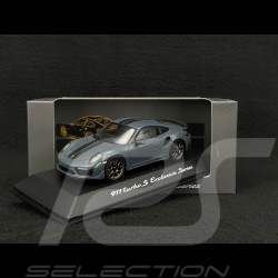 Porsche 911 Turbo S Exclusive Series 991 2017 grau 1/43 Spark WAP0209070J