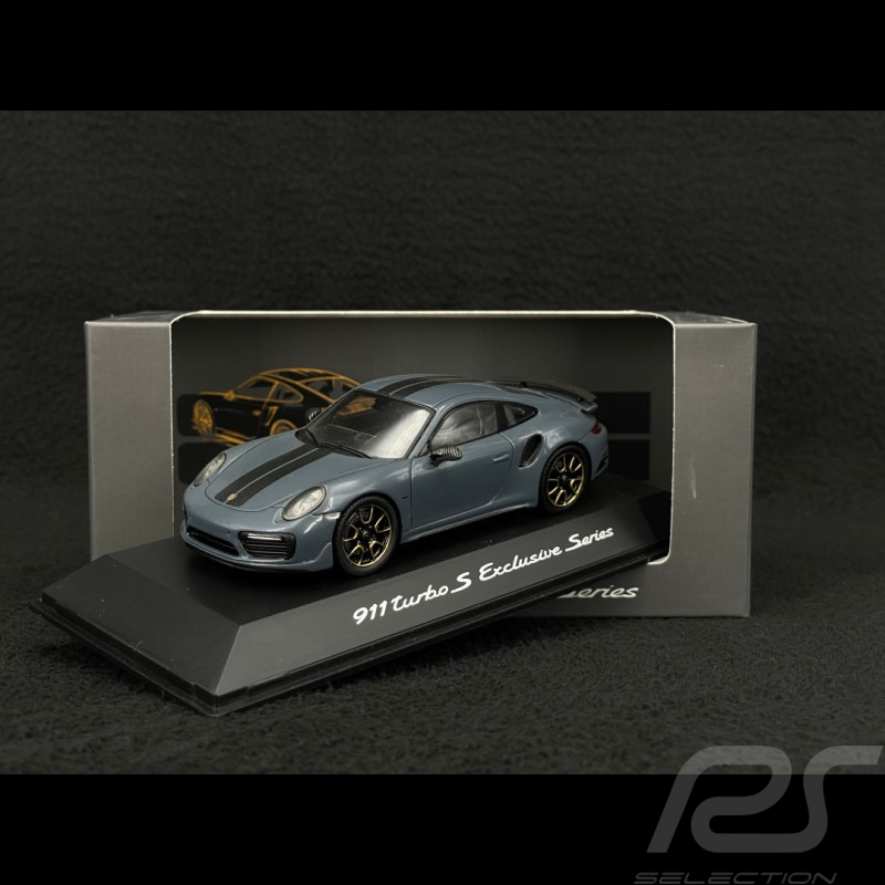 Porsche 911 Turbo S Exclusive Series 991 2017 grise 1/43 Spark WAP0209070J