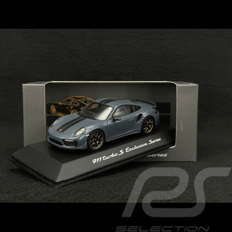 Porsche 911 Turbo S Exclusive Series 991 2017 grau 1/43 Spark WAP0209070J