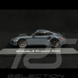 Porsche 911 Turbo S Exclusive Series 991 2017 grau 1/43 Spark WAP0209070J