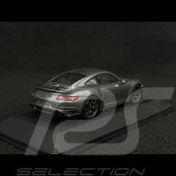 Porsche 911 Turbo S Exclusive Series 991 2017 agate grey  1/43 Spark WAP0209050H