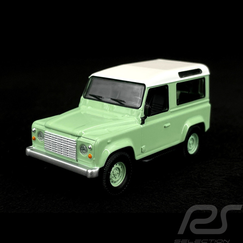 Land Rover Defender 1995 Vert / Blanc 1/43 Norev Jet Car 845106