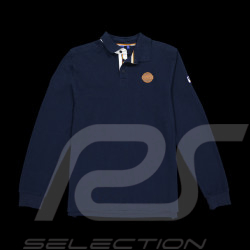 Gulf Polo ML N° 9 Navy blue SQ242POM02-100 - Men